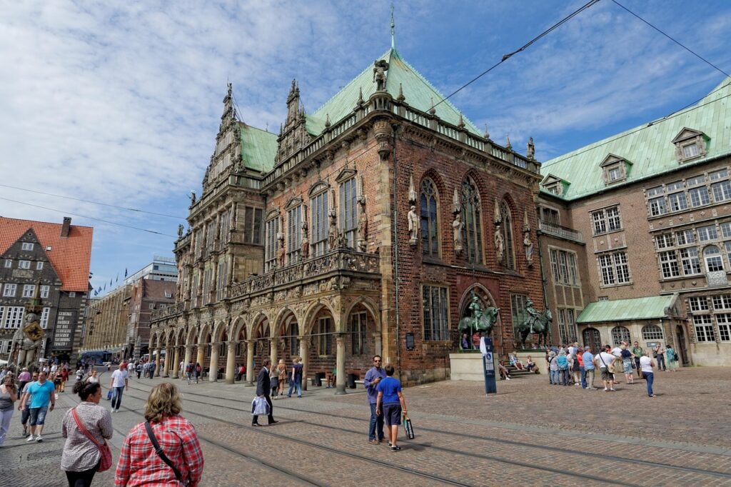 Foto vom Rathaus in Bremen.