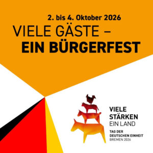 Logo vom Tag der Deutschen einheit in Bremen